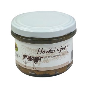 Bohemia Pet Food Hovězí vývar se zeleninou v pastě 180 g (EXPIRACE 09/2025)