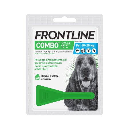 Frontline Combo spot on dog M 1x1,34ml (EXPIRACE 08/2025)