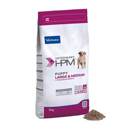 VET HPM Baby Dog Large & Medium 12kg NEW