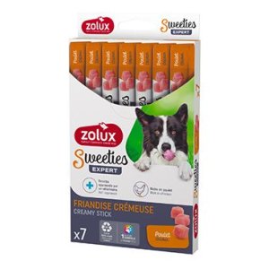 Pochoutka pes SWEETIES kuře 7ks Zolux
