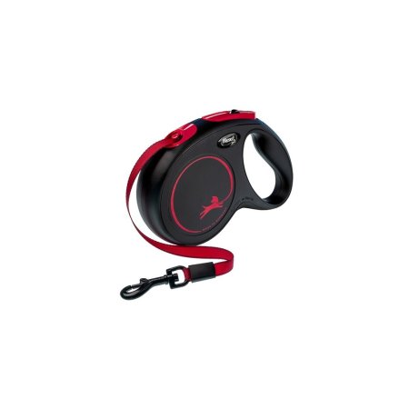 flexi Classic Black FIRE M pásek 5m/25kg 