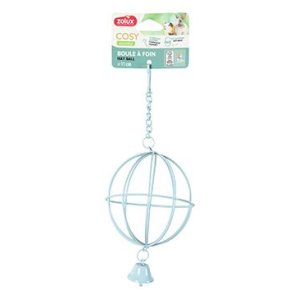 Jesličky na seno COSY kov koule modrá Zolux