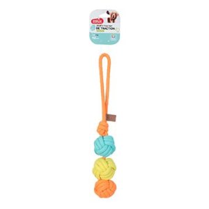 Hračka pes TWIST 3 Míčky na laně 42cm Zolux