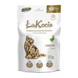Pochoutka mrazem sušené Kachní prsa pro kočky 30g