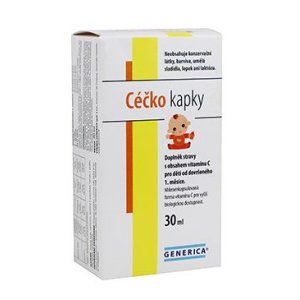 Céčko kapky děti od 1m+ 30ml Generica