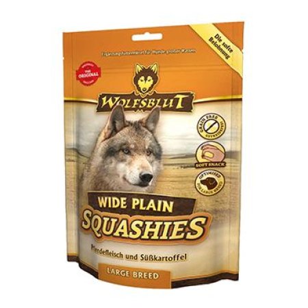 Wolfsblut Dog Squashies Wide Plain Large Breed 300g