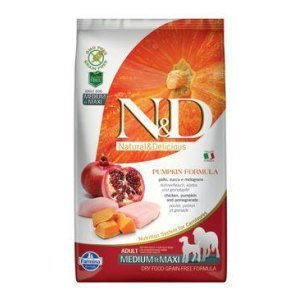 N&D Pumpkin DOG Adult M/L Chicken&Pomegranate 2,5kg (EXPIRACE 09/2025)