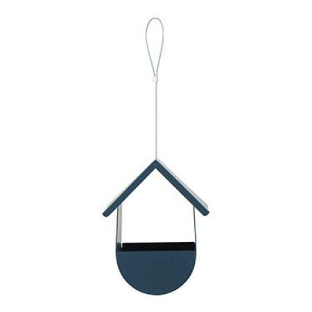 Krmítko venk. BUDKA na semena kov modrá Zolux
