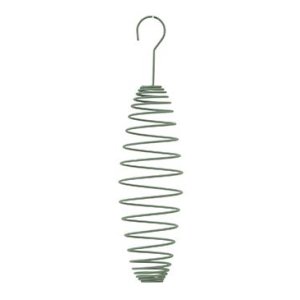 Krmítko venk. SPIRAL na loj.koule kov zelená 22cm Zol
