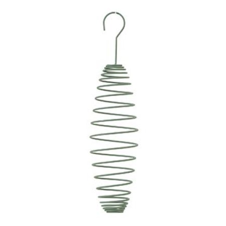 Krmítko venk. SPIRAL na loj.koule kov zelená 22cm Zol