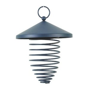 Krmítko venk. SPIRAL na loj.koule kov modrá 11cm Zolux