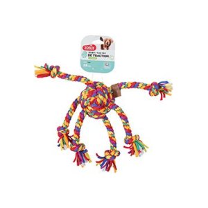 Hračka pes RAINBOW Chobotnice 38cm Zolux