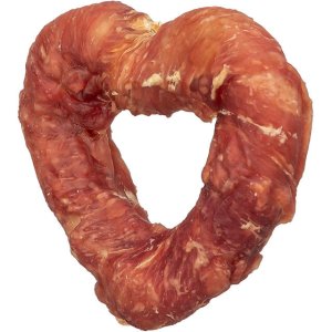 DentaFun Heart, buvolí srdce s kachním masem [1 ks], 8 cm / 40 g