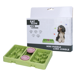 Eat Slow Live Longer hlavolam Mini Puzzle Lush Jungle