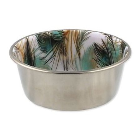 Miska Dog Fantasy nerez se vzorem uvnitř 11cm, 300ml