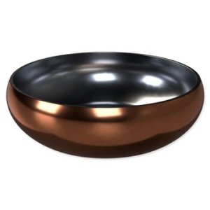 Miska Dog Fantasy Miska s dvojitou stěnou rosegold 22cm, 2100ml 