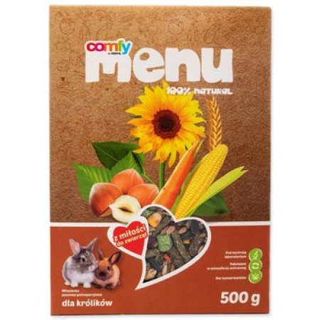 Krmivo Comfy menu complete králík 500g