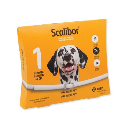 Scalibor Antiparazitní obojek pro psy 65 cm (EXPIRACE 10/2025)
