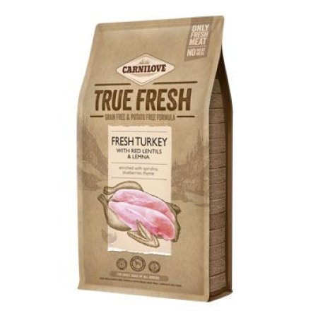 Carnilove dog True Fresh Turkey Adult 4 kg (EXPIRACE 11/2025)