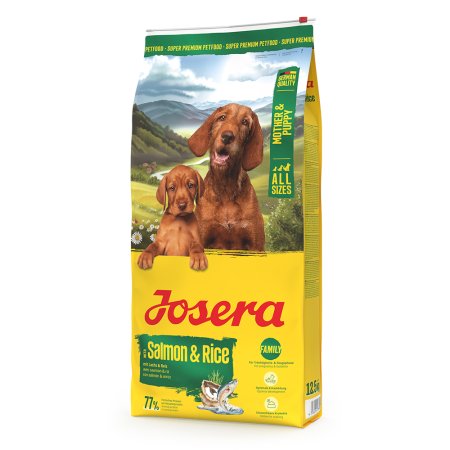 Josera All Sizes Mother & Puppy w Salmon & Rice 12,5 kg