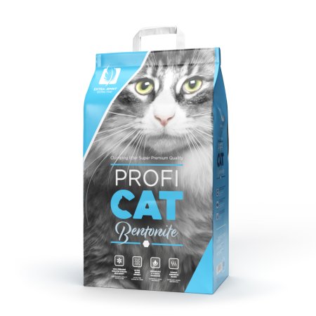 ECO PACK PROFICAT Bentonit white extra fine 10 kg NEW 3 ks (POŠKOZENÝ OBAL, váha 29 kg)