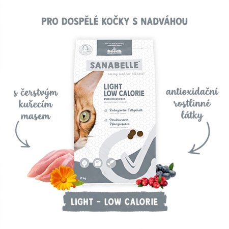 Bosch Cat Sanabelle Light Low Calorie 10 kg