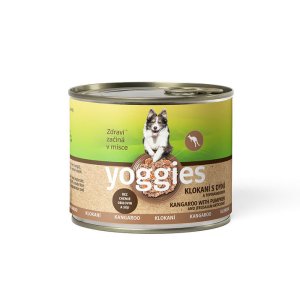 Yoggies klokaní konzerva pro psy s dýní a topinamburem 200 g