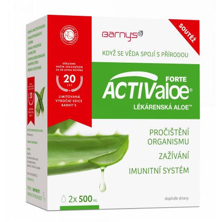 Barnys ACTIValoe limitovaná edice 2x500ml