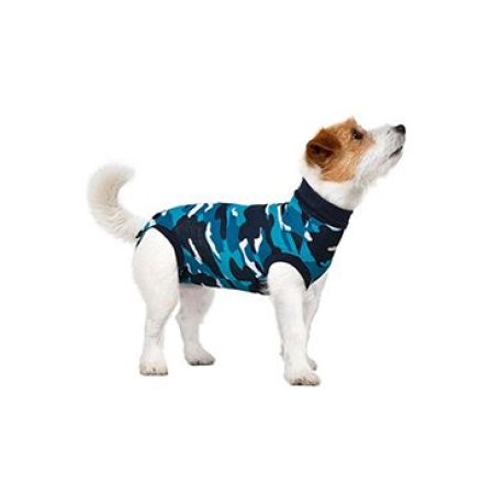 Obleček ochranný Suitical Dog BLUE CAMO 49cm S+