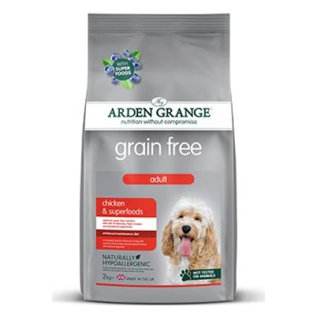 Arden Grange GF Dog Adult Chicken&Superfoods 2kg