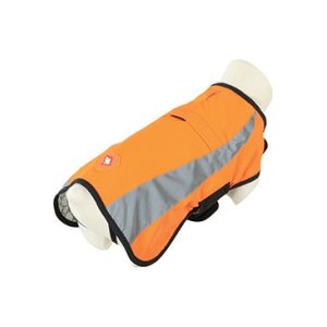 Obleček bunda pro psy REFLEXNÍ oranžová 55cm Zolux