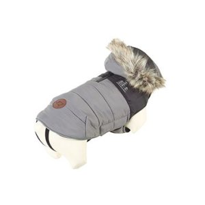 Obleček bunda pro psy NEW MOUNTAIN šedá 50cm Zolux