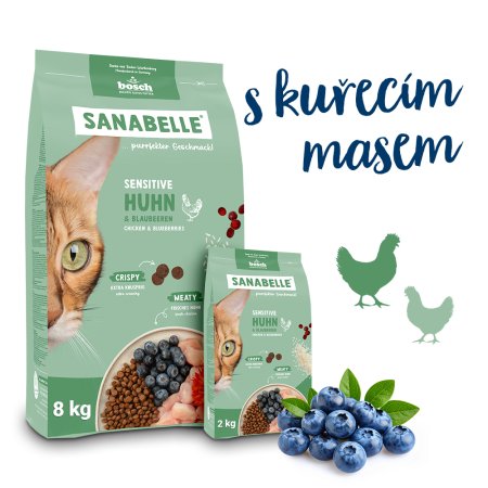Bosch Cat Sanabelle Sensitive Chicken 10 kg