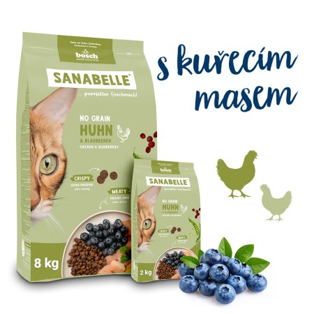 Bosch Cat Sanabelle No Grain Chicken 10 kg