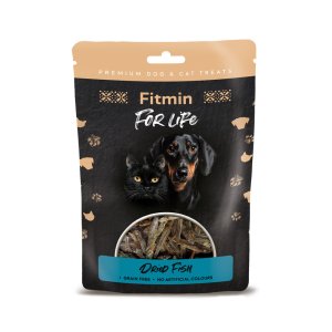 Fitmin For Life Sušené ančovičky, rybí pamlsek pro psy a kočky 50 g