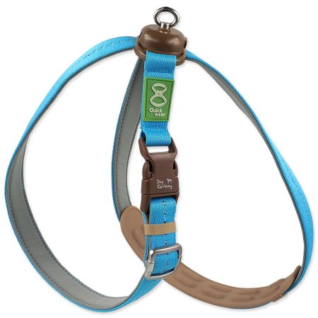Postroj Dog Fantasy LED 8�Style nabíjecí M/L 140cm