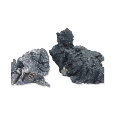 Dekorace Rataj kámen Amano rock BLACK M 1-2kg, 15-25cm