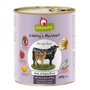 GranataPet Zvěřina & angus hovězí maso balení 800 g