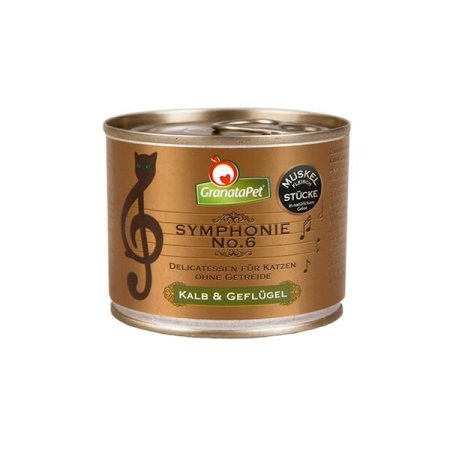 GranataPet Symphonie no.6 Telecí a drůbež balení 200 g