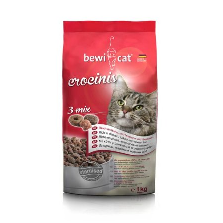 Bewi Cat Crocinis 3-mix balení 20 kg