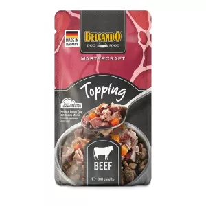 Belcando MasterCraft Topping Beef - Hovězí svalovina s mrkví balení 100 g