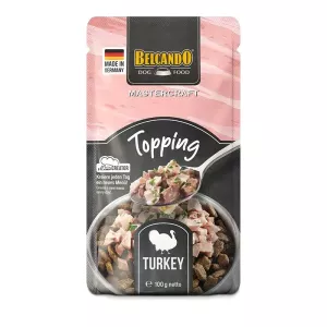 Belcando MasterCraft Topping Turkey - Krůta s petrželkou balení 100 g