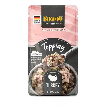 Belcando MasterCraft Topping Turkey - Krůta s petrželkou balení 100 g