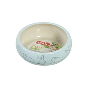 Miska keramická COSY hlodavec 250ml modrá Zolux