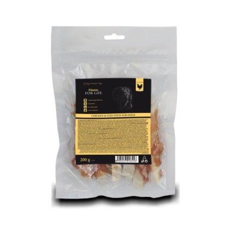 Fitmin For Life dog treat chicken & cod stick 200g (EXPIRACE 12/2025)