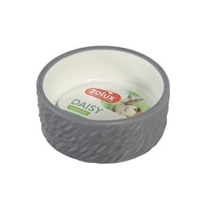 Miska keramická DAISY hlodavec 200ml šedá Zolux