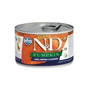 N&D DOG PUMPKIN Puppy Lamb & Blueberry Mini 140g (EXPIRACE 03/2026)