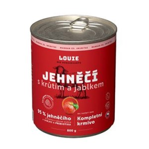 Louie Dog konz. Jehněčí s krůtím,jablk.prebiotiky 800g