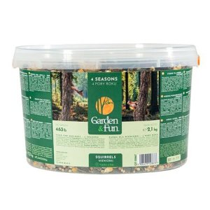 GARDEN FUN krmivo pro veverky 3 L/2,1 kg (POŠKOZENÝ OBAL)