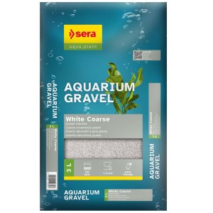 Sera Aquarium Gravel White Coarse 3l